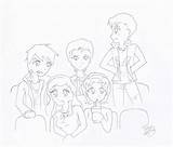 Outsiders Scene Movie Dally Sketch Deviantart Template Coloring Pages sketch template