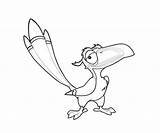 Zazu Coloring Pages Funny Lean Printable Getcolorings Printing Getdrawings sketch template