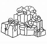 Presentes Regali Sacco Cadeaux Muitos Colorier Beaucoup Acolore Noel Navidad Coloritou sketch template