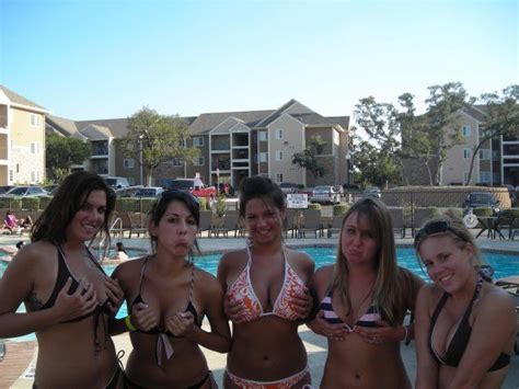 college amateur bikini pool party picture ebaum s world