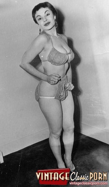 pinkfineart 50s sexy lingerie ladies from vintage classic porn