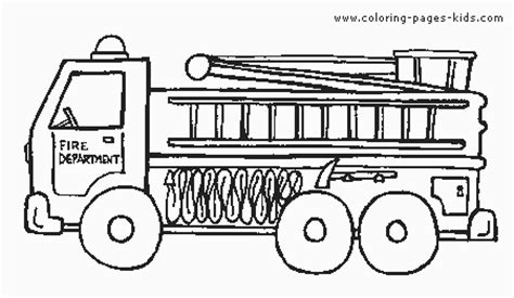 truck color pages coloring pages  kids transportation coloring