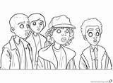 Stranger Things Coloring Pages Kids Diana David Printable Tumblr Color sketch template