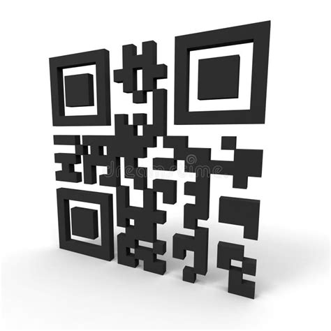 qr code  letters editorial stock image illustration  information