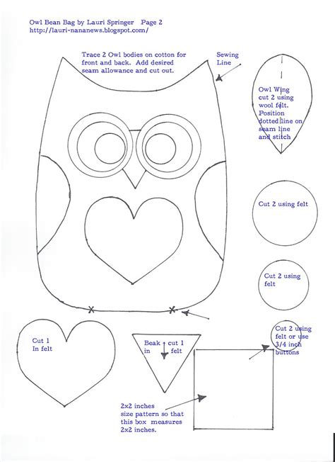 owl pattern template   pattern    enjoy