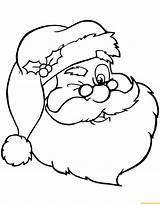 Santa Claus Coloring Winking Pages Color Christmas Online Holidays Drawing Asks Delivers Deer Wait Gifts While He Printable Crafts Coloringpagesonly sketch template