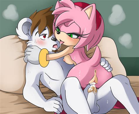 rule 34 after sex amy rose anthro ass breasts color cum