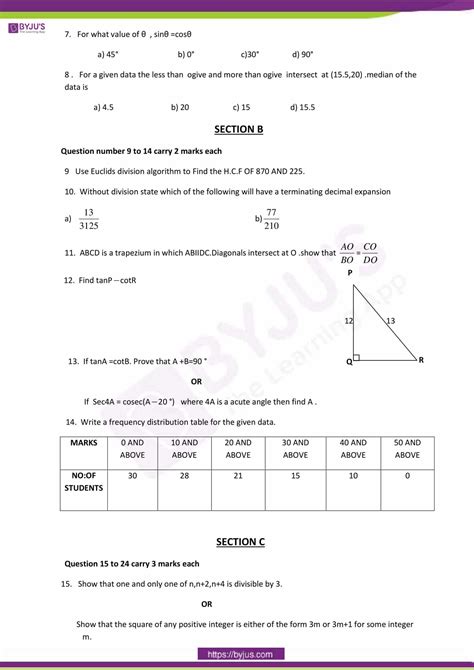 cbse class mathematics sample paper set    porn website