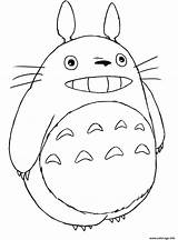 Totoro Miyazaki Voisin Hayao sketch template