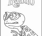 Rango Coloriages Adultes Printmania sketch template