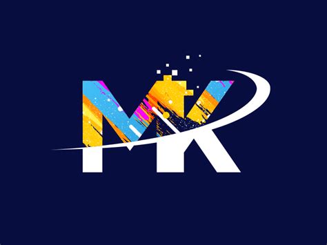 mk logo concept  tauhid hasan  dribbble