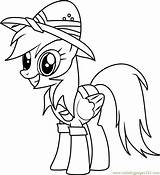 Daring Coloring Pages Pony Little Friendship Magic Mlp Coloringpages101 Color Printable Getcolorings sketch template