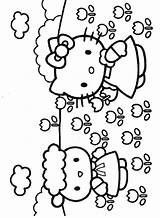 Kitty Hello Coloring Pages Printable Friend Big Friends Print Activity Clipart Hellokitty Bunny Library Characters Comments Coloringhome Popular sketch template