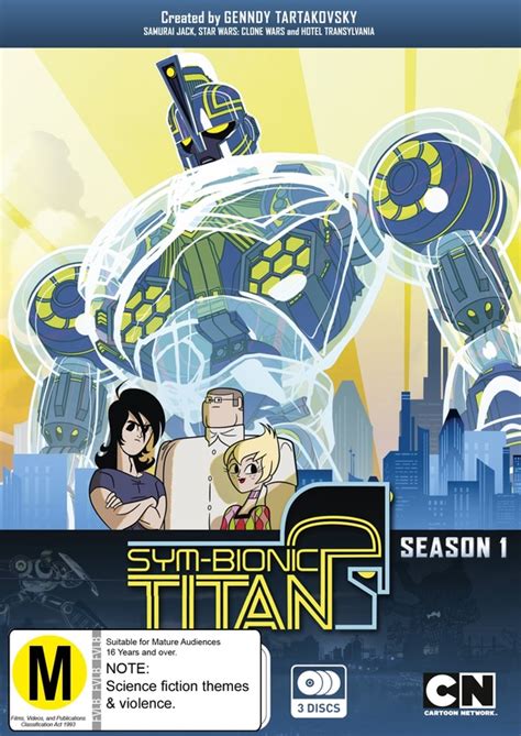 Sym Bionic Titan Season 1 Dvd Buy Now At Mighty Ape Nz