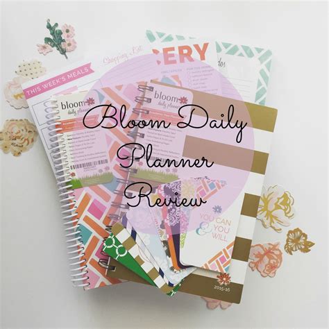 bloom daily planners review