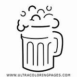 Cerveza Birra Boccale Bicchiere Ultracoloringpages sketch template