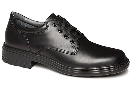 clarks infinity senior black leather school shoes brand house direct