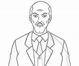 Coloring Alfred Pennyworth Batman Arkham City Pages Funny Face Faces Another Popular sketch template