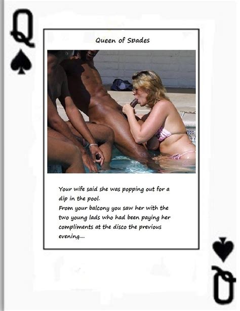 queen of spades sissy captions cumception