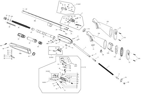 winchester sx parts diagram
