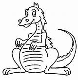 Coloring Pages Dragon Coloringpages1001 sketch template