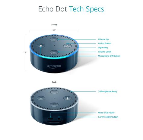 buy amazon echo dot  generation smart speaker  alexa black bdfkcso