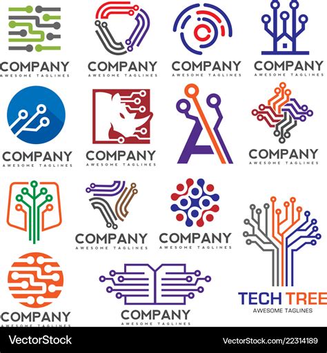 electronic brand logos