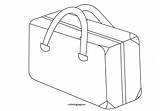 Suitcase Designlooter sketch template