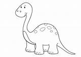 Diplodocus sketch template