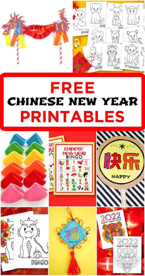 chinese  year printables   happy