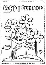 Coloring Summer Pages Kids Color Princess Themed Visit Holiday sketch template