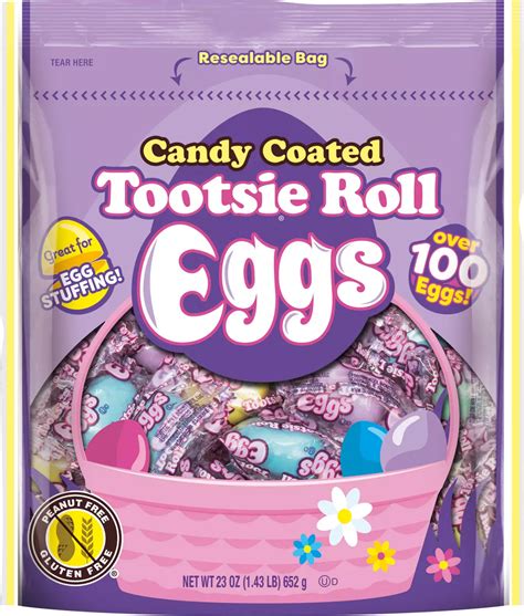 tootsie roll easter candy coated eggs shop candy