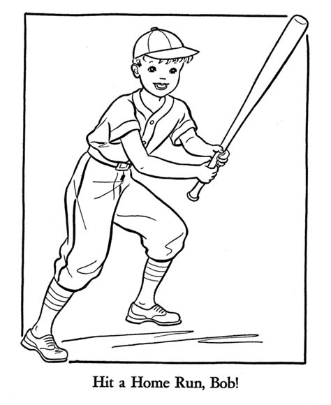 baseball coloring pages coloring kids