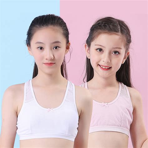 Buy Online Summer Girl Training Soft Bra High Quality Sport Girl Bras