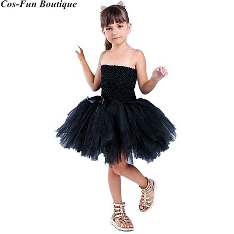 Buy Princess Tutu Black Cat Girl Dress Sleeveless