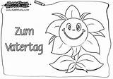 Vatertag Ausmalen Blume Malbild Babyduda Ausmalbild Papatag Motive sketch template