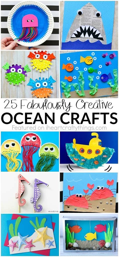 fabulously creative ocean crafts ocean kids crafts preschool