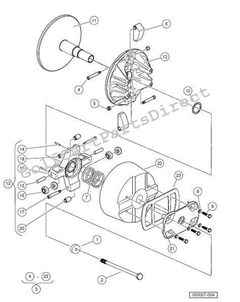 club car xrt  parts diagram