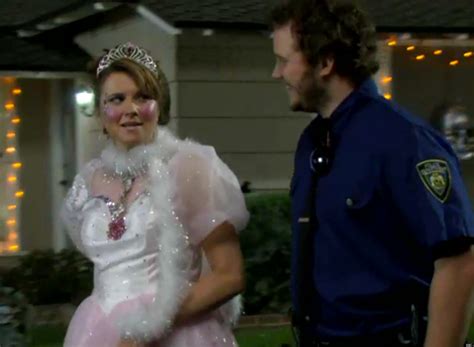 Parks And Recreation Halloween Episode Lucy Lawless