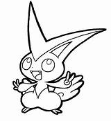 Victini Coloring Pages Pokemon Lineart Color Deviantart Draw Coloriage Imprimer Print Getcolorings Printable Choose Board sketch template