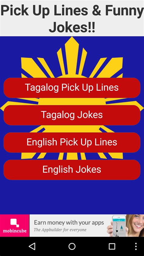 Pinoy Pick Up Lines And Funny Jokes Apps And Games