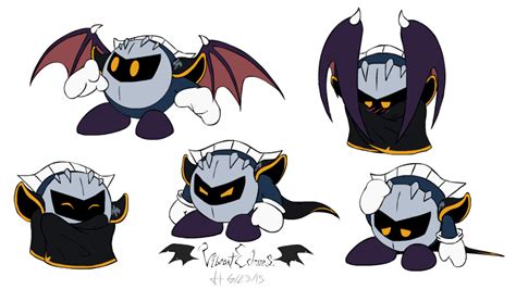 Meta Knight Expressions By Vibrantechoes On Deviantart