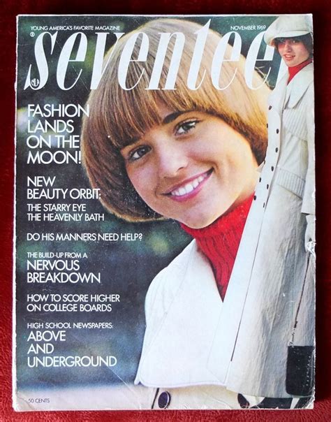 november 1969 cover with bonnie lysohir seventeen magazine seventeen magazine