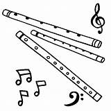 Flute Flauta Musicais Notas Kolorowanki Flet Muzyka Desenho Instrumenty Doce Instrumentos Muzyczne Instrument Instrumente Sopro Fagot Darmowe Antiga Tudodesenhos Woodwind sketch template