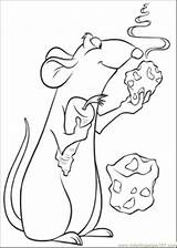 Ratatouille Coloring Pages Remy Popular sketch template