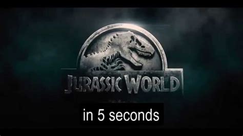 Jurassic World In 5 Seconds Youtube