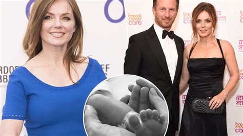 geri horner 44 reveals her shock at conceiving son naturally i see