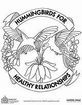 Relationship Care Hummingbird Nnedv Illustration Hummingbirds Hum Getinvolved sketch template