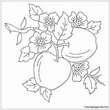 Apple Blossom Shopkins Coloring Pages Color Online sketch template