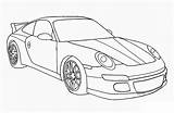 Rennauto Kolorowanka Imprimir Druku Porshe Czeka Ausmalbilder Coche Malvorlage Carreras Malowankę Wydrukuj Drukowanka Drukowania sketch template